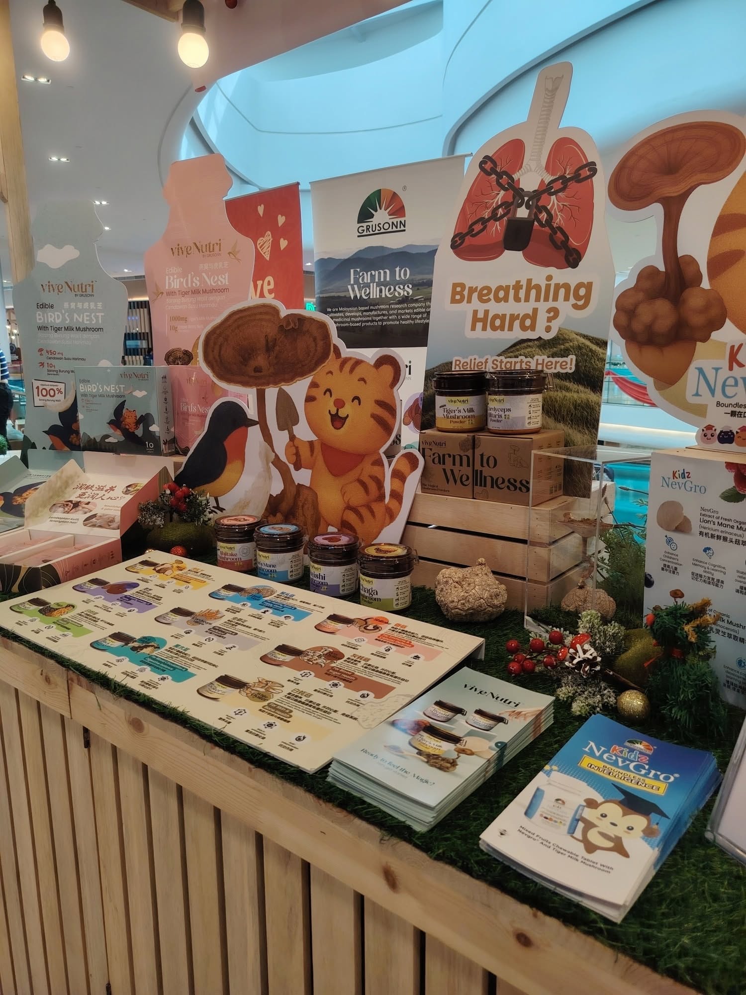 Grusonn booth at iFood Expo 2025, Pavilion Bukit Jalil