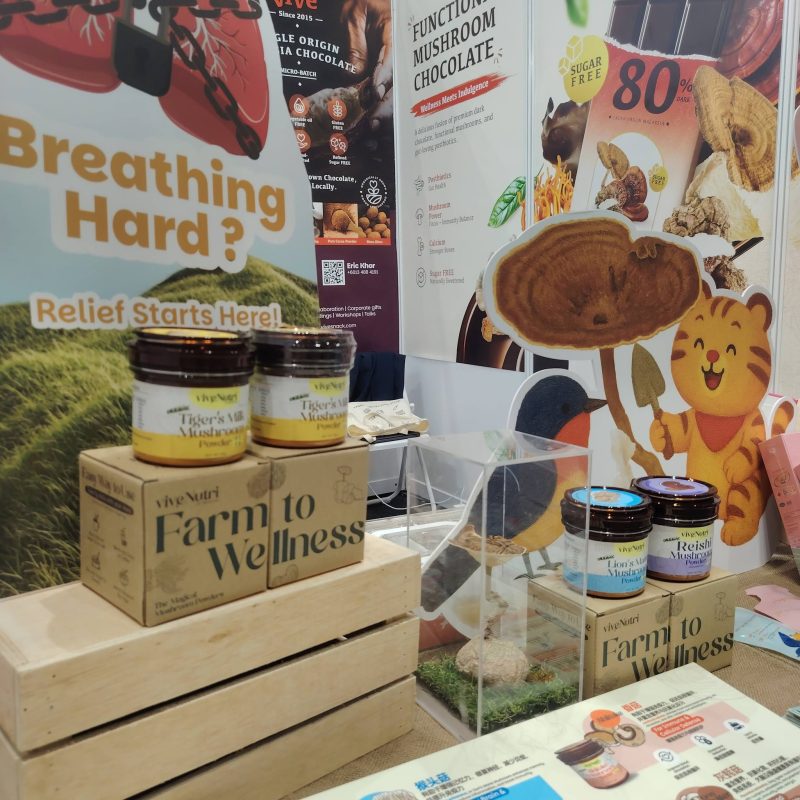Grusonn Wellness booth at International Wellness Expo 2026, KLCC