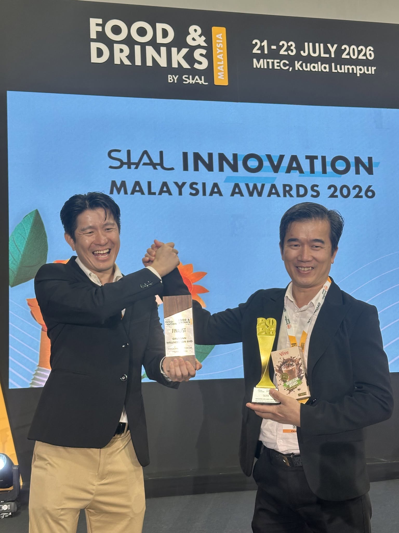 ShroomKoko Silver Award at SIAL Innovation Malaysia Awards 2026