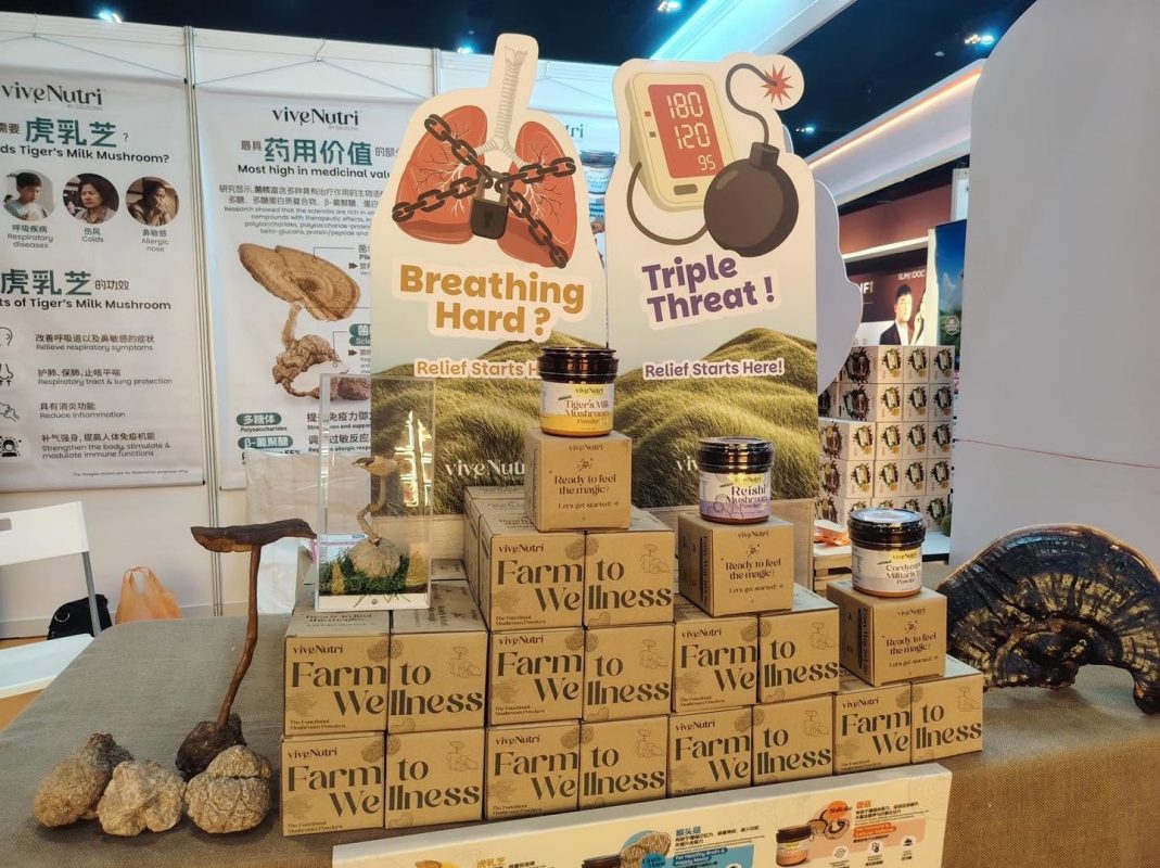 Vive Chocolate and viveNutri booth at Tastefully Food Expo, Sunway Pyramid